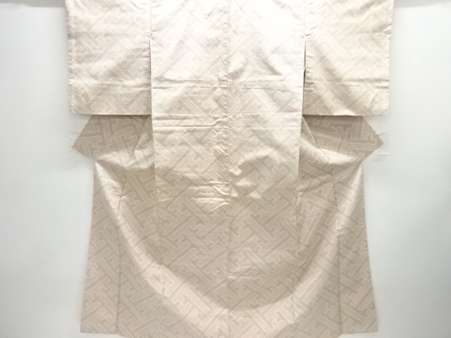 JAPANESE KIMONO / ANTIQUE KIMONO / SILK / TOKAMACHI TSUMUGI / WOVEN SAYAGATA